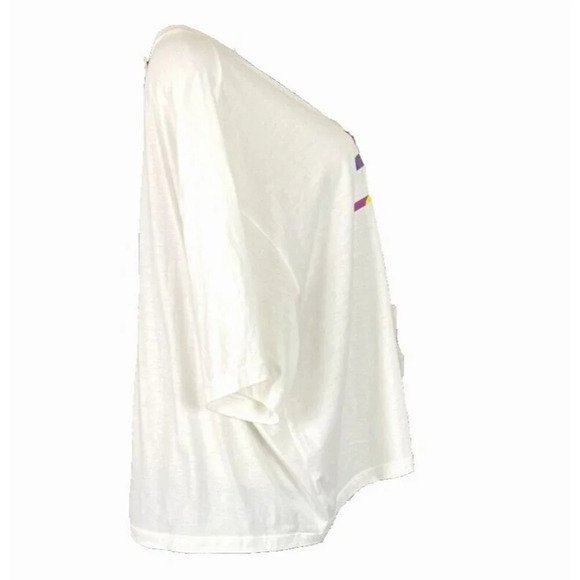 The North Face + 3XL Logo White BHM Coordinates Graphic Short Sleeve Crop Tee - Picture 4 of 6